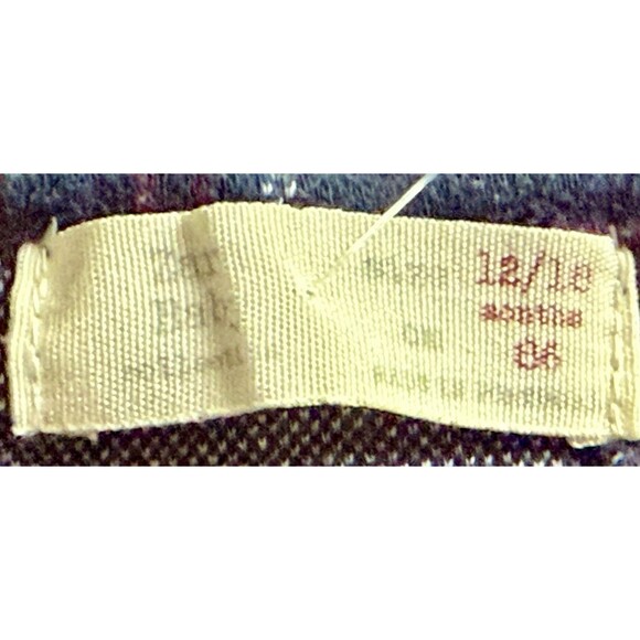 Zara Baby Blue Plaid Winter Holiday Dress Baby Size 12/18 Months - Picture 3 of 3